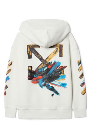 Arrow Hoodie OFF WHITE KIDS | OBBB001S25FLE00A0110